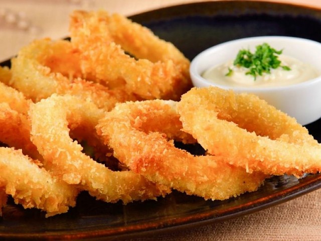 Calamares a la milanesa